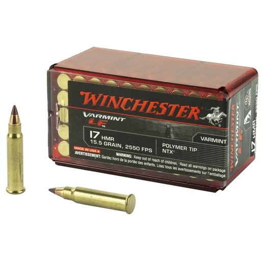 [WNS17HMR1LF] WIN VARMINT LF 17HMR 15.5GR NTX 50/