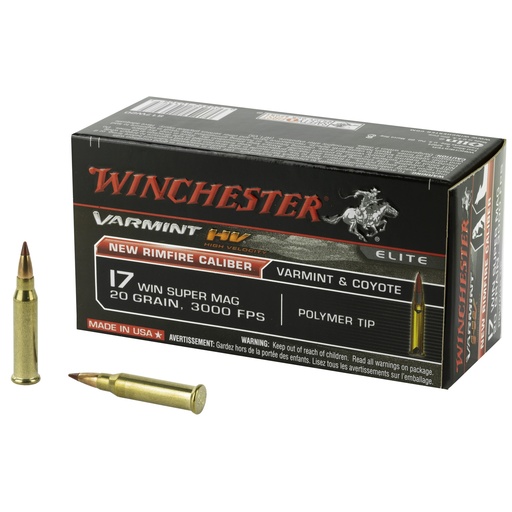 [WNS17W20] WIN VARMINT HV 17WSM 20GR PT 50/500