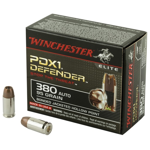 [WNS380PDB] WIN DEFENDER 380ACP 95GR JHP 20/200