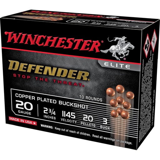 [WNSB203PD] WIN DEF 20GA 2-3/4" BUCK 3 10/100