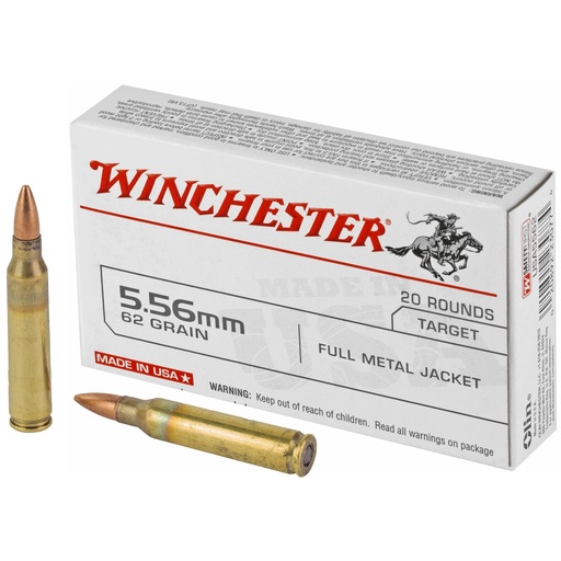 [WNUSA5562] WIN 556MM 62GR FMJ USA 20/1000