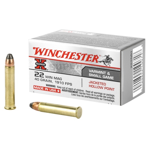 [WNX22MH] WIN SPRX 22WMR 40GR JHP 50/2000