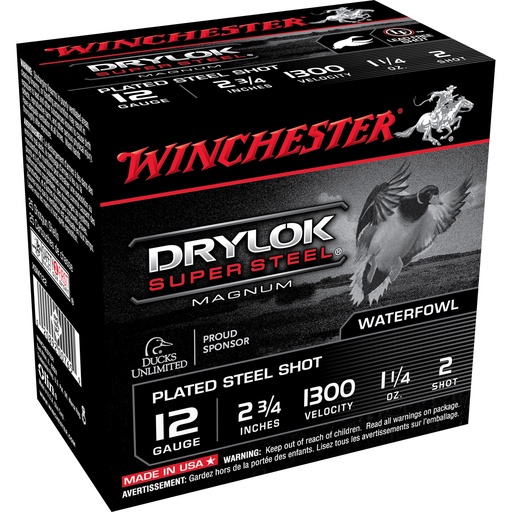 [WNXSM122] WIN DRYLOK MAG 12GA 2.75" #2 25/250