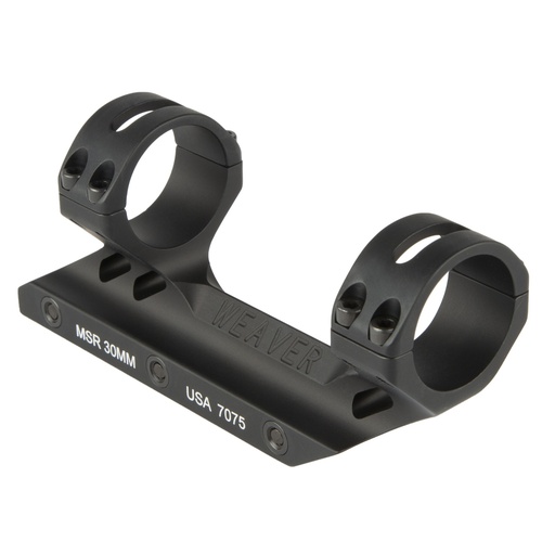 [WV99680] WEAVER 30MM FIXED MSR MOUNT MATTE